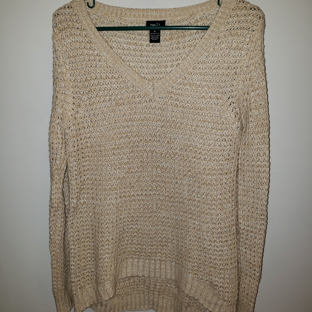 Tan Knit Sweater
